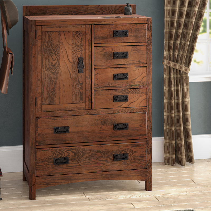 Loon Peak Castro 6 Drawer Gentleman's Chest & Reviews Wayfair